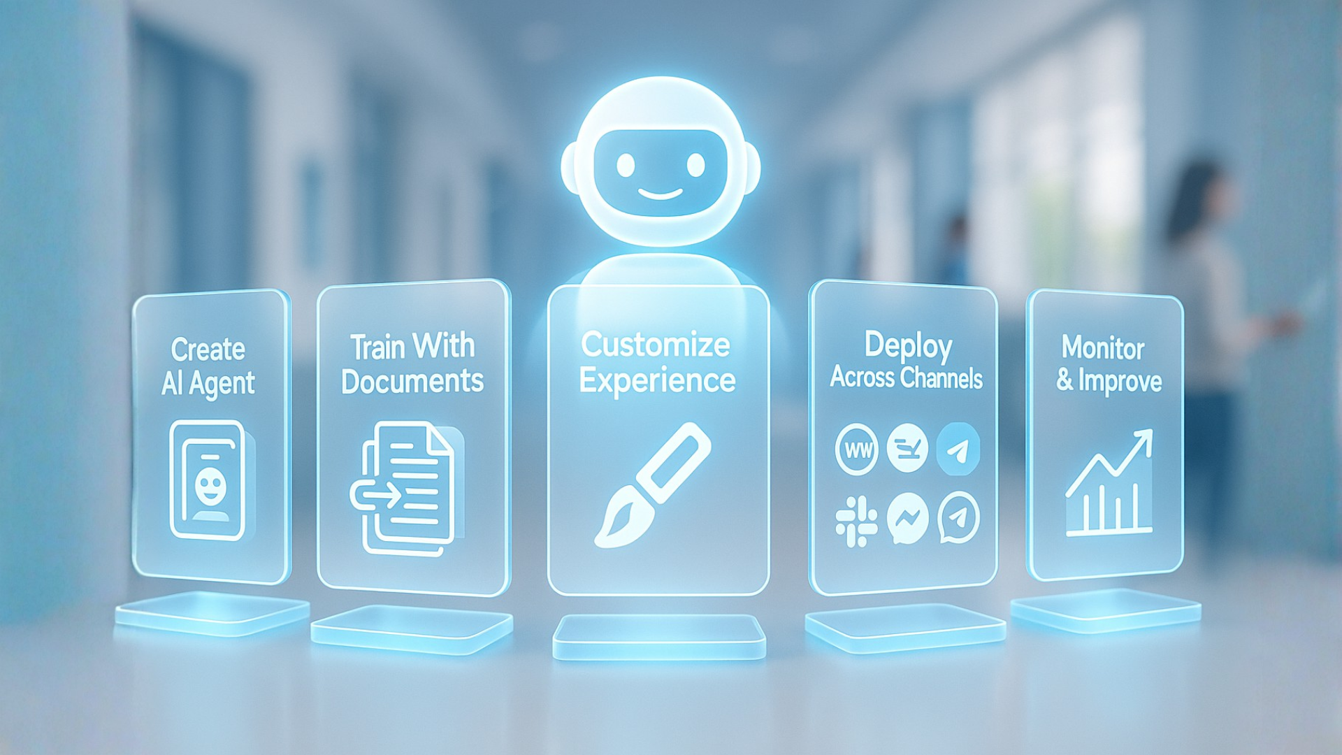From setup to launch visual for government agencies